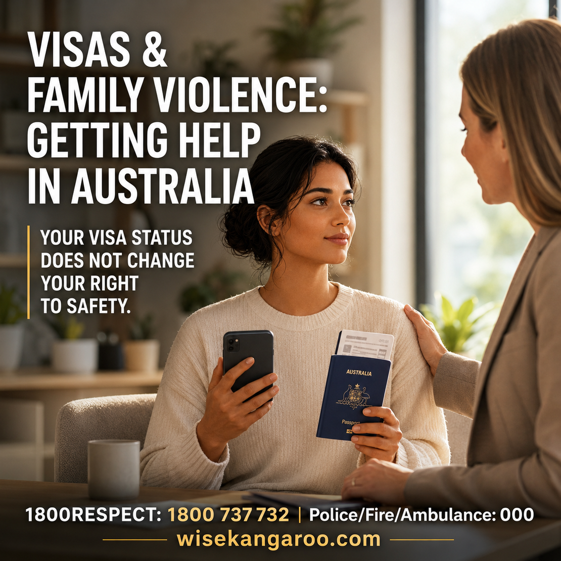 Domestic and Family Violence and Your Visa: Where to Get Help